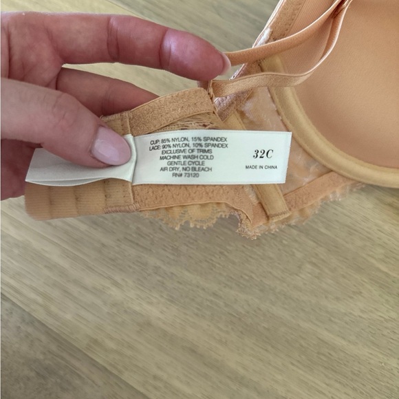 NWT Fredericks of Hollywood - Hollywood Knockout Push Up Bra Nude - Picture 7 of 9